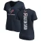 Women's DeAndre Houston-Carson DeAndre -Carson Backer Slim Fit T-Shirt - Navy