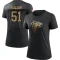 Women's DeAngelo Malone 2020 Salute To Service Performance T-Shirt - Black