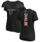 Women's DeAngelo Malone Backer Slim Fit T-Shirt - Black