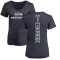 Women's Dee Eskridge Backer Slim Fit T-Shirt - Navy