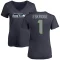 Women's Dee Eskridge Name & Number Slim Fit T-Shirt - Navy