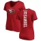 Women's Deebo Samuel Backer Slim Fit T-Shirt - Red