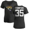 Women's Deionte Thompson Name & Number Slim Fit T-Shirt - Black