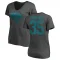 Women's Deionte Thompson One Color T-Shirt - Ash