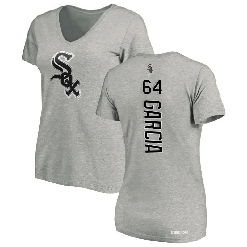 Women's Deivi Garcia Backer Slim Fit T-Shirt - Ash - Tshirtsedge