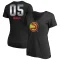 Women's Dejounte Murray Midnight Mascot T-Shirt - Black