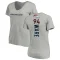 Women's DeMarcus Ware Backer V-Neck T-Shirt - Ash