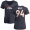 Women's DeMarcus Ware Name & Number Slim Fit T-Shirt - Navy