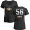 Women's Demario Davis Midnight Mascot T-Shirt - Black