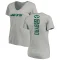 Women's Dennis Byrd Backer V-Neck T-Shirt - Ash