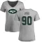 Women's Dennis Byrd Name & Number Slim Fit T-Shirt - Ash