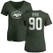 Women's Dennis Byrd Name & Number Slim Fit T-Shirt - Green