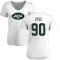 Women's Dennis Byrd Name & Number Slim Fit T-Shirt - White