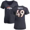 Women's Dennis Smith Name & Number Slim Fit T-Shirt - Navy