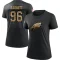 Women's Derek Barnett 2020 Salute To Service Performance T-Shirt - Black