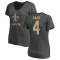 Women's Derek Carr One Color T-Shirt - Ash