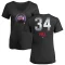 Women's Derek Hill Midnight Mascot V-Neck T-Shirt - Black