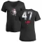 Women's Derek Law Midnight Mascot V-Neck T-Shirt - Black