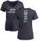 Women's Derick Hall Backer Slim Fit T-Shirt - Navy