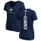 Women's Derion Kendrick Backer Slim Fit T-Shirt - Navy