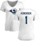 Women's Derion Kendrick Name & Number Slim Fit T-Shirt - White