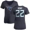 Women's Derrick Henry Name & Number Slim Fit T-Shirt - Navy