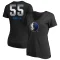 Women's Derrick Jones Jr. Midnight Mascot T-Shirt - Black