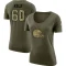 Women's Derrick Kelly Legend Salute to Service Scoop Neck T-Shirt - Olive