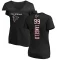 Women's Derrick Tangelo Backer Slim Fit T-Shirt - Black