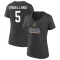 Women's Deryk Engelland Heather 2023 Western Conference Champions V-Neck T-Shirt - Charcoal