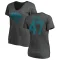 Women's De'Shaan Dixon One Color T-Shirt - Ash