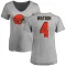 Women's Deshaun Watson Name & Number Slim Fit T-Shirt - Ash