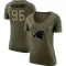 Women's DeShawn Williams Legend Salute to Service Scoop Neck T-Shirt - Olive