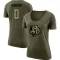 Women's Devin Harper Legend Salute to Service Scoop Neck T-Shirt - Olive