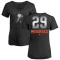 Women's Devin Mesoraco Midnight Mascot V-Neck T-Shirt - Black