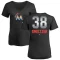 Women's Devin Smeltzer Midnight Mascot V-Neck T-Shirt - Black