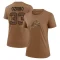 Women's Devine Ozigbo Legend 2023 Salute To Service Performance T-Shirt - Brown