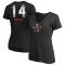 Women's Dewayne Dedmon Midnight Mascot T-Shirt - Black