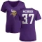 Women's DeWayne McBride Name & Number Slim Fit T-Shirt - Purple