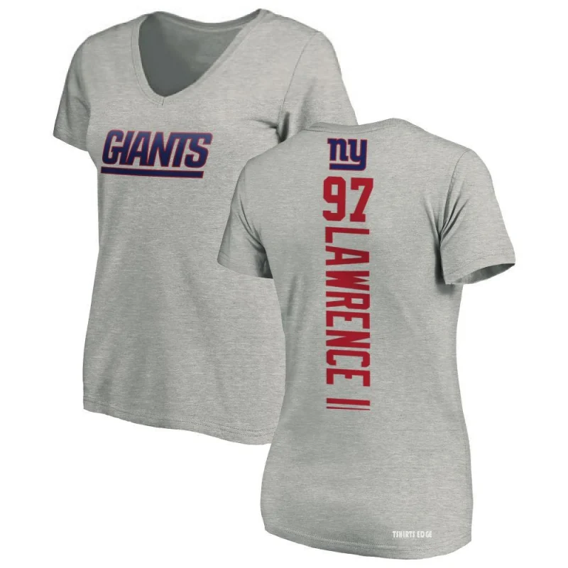 Dexter Lawrence II Backer T-Shirt - Ash - Tshirtsedge