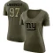 Women's Dexter Lawrence II Legend Salute to Service Scoop Neck T-Shirt - Olive