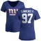 Women's Dexter Lawrence II Name & Number Slim Fit T-Shirt - Royal