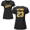 Women's Dick Williams Name & Number T-Shirt - Black