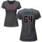 Women's Diego Castillo Name & Number T-Shirt - Charcoal