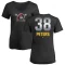 Women's Dillon Peters Midnight Mascot V-Neck T-Shirt - Black