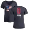 Women's Dimitri Semin Name and Number Banner Wave V-Neck T-Shirt - Navy