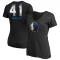 Women's Dirk Nowitzki Midnight Mascot T-Shirt - Black