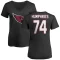 Women's D.J. Humphries Name & Number Slim Fit T-Shirt - Black