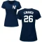 Women's DJ LeMahieu Name & Number T-Shirt - Navy