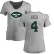 Women's D.J. Reed Name & Number Slim Fit T-Shirt - Ash